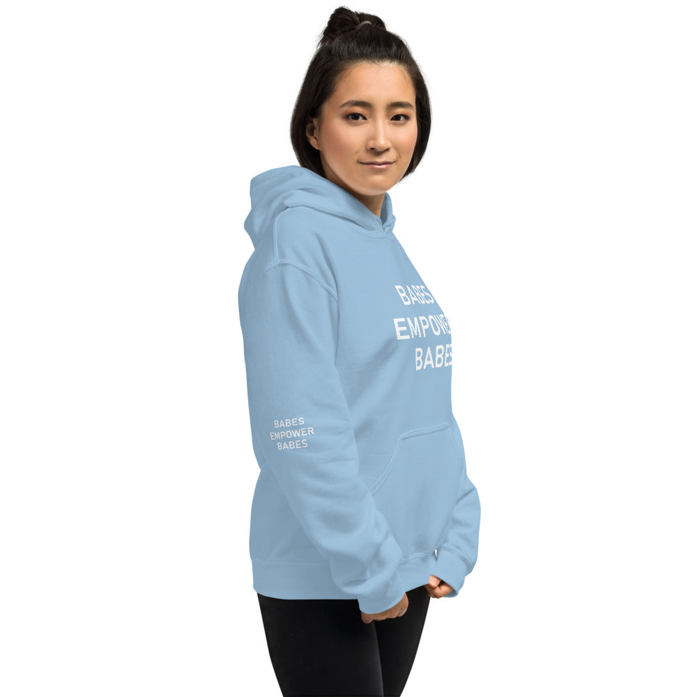 Babes Empower Babes  Hoodie - Fearless Confidence Coufeax™