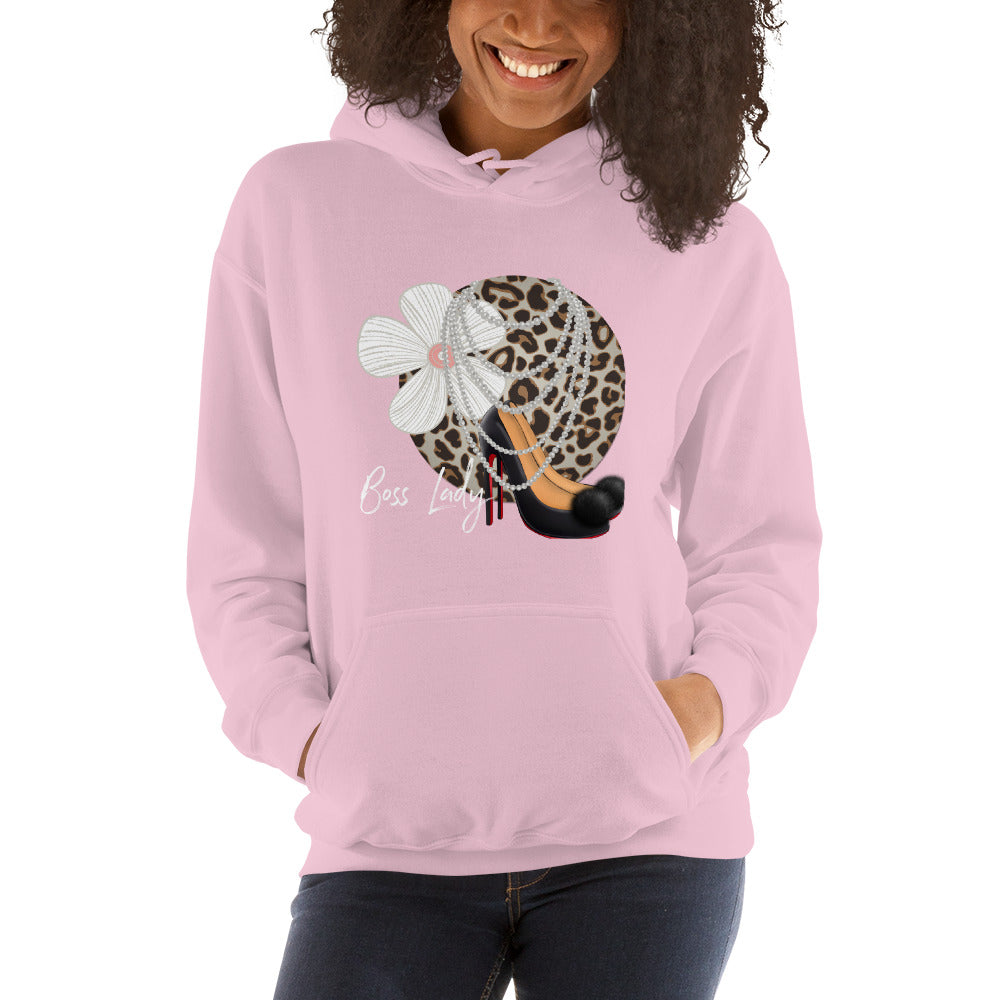 BOSS LADY Hoodie - Fearless Confidence Coufeax™