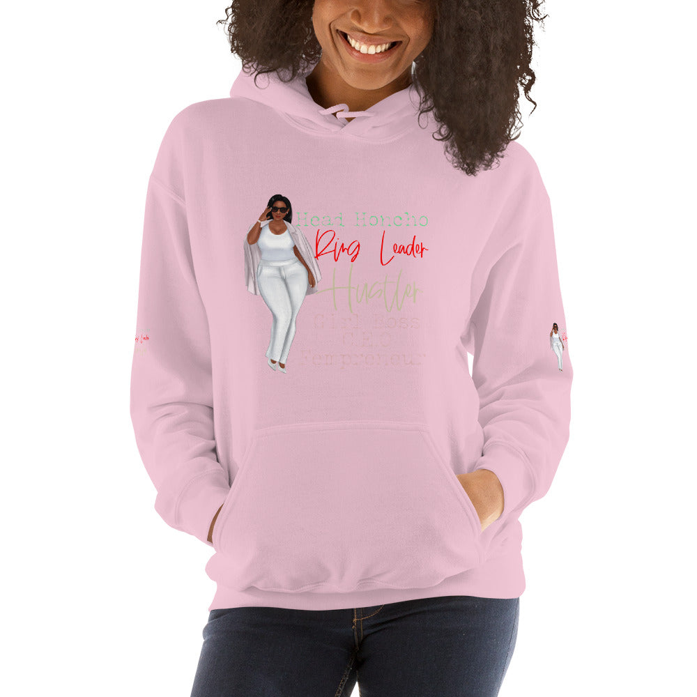 Boss Lady Status Hoodie - Fearless Confidence Coufeax™