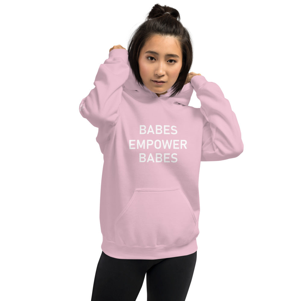 Babes Empower Babes  Hoodie - Fearless Confidence Coufeax™