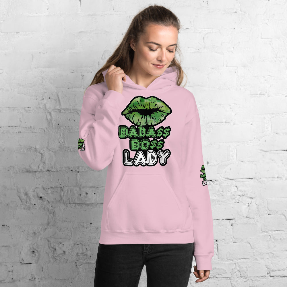 BADA$$ BO$$ LADY Hoodie - Fearless Confidence Coufeax™