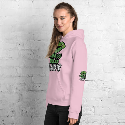 BADA$$ BO$$ LADY Hoodie - Fearless Confidence Coufeax™
