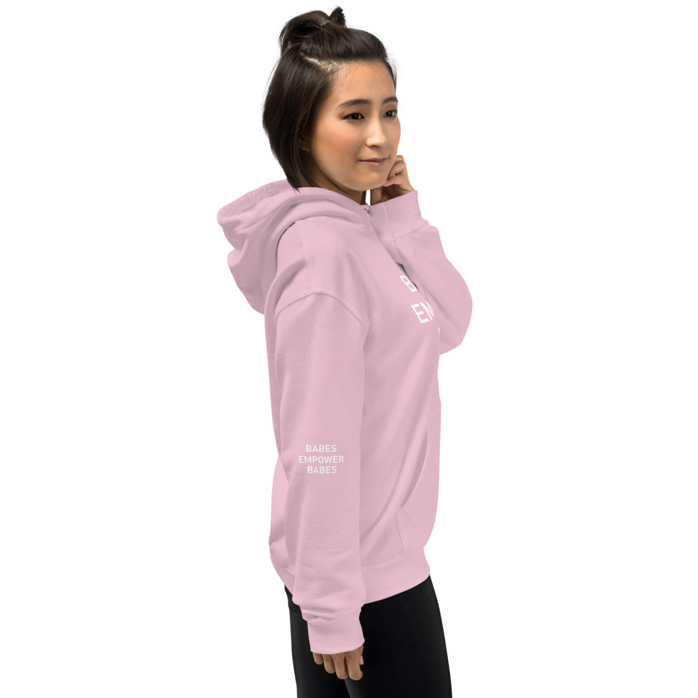 Babes Empower Babes  Hoodie - Fearless Confidence Coufeax™