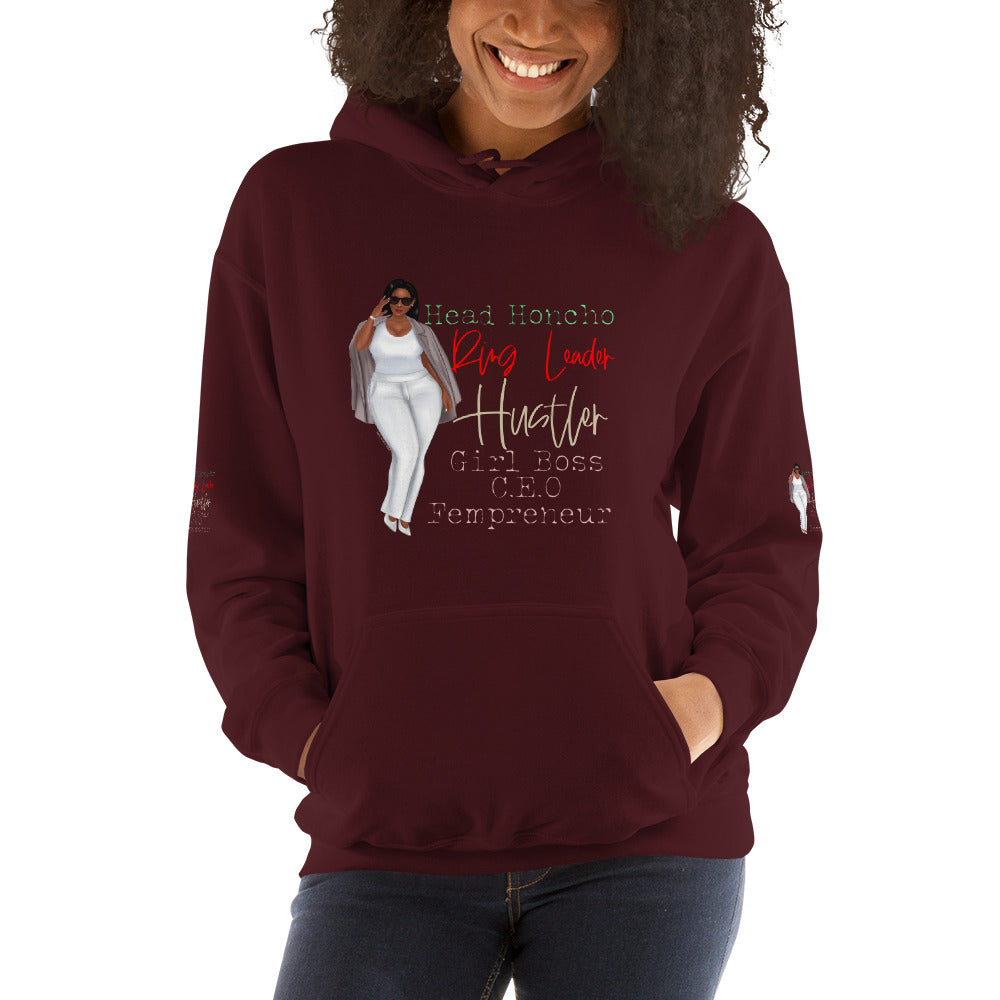 Boss Lady Status Hoodie - Fearless Confidence Coufeax™