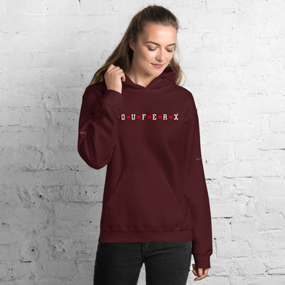 COUFEAX HEARTS Hoodie - Fearless Confidence Coufeax™