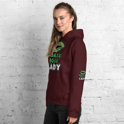 BADA$$ BO$$ LADY Hoodie - Fearless Confidence Coufeax™