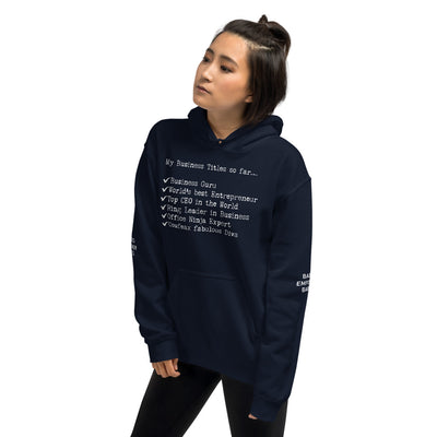 My Business  Titles Hoodie - Fearless Confidence Coufeax™