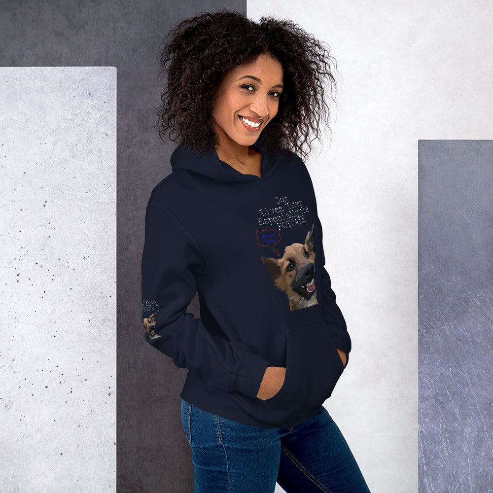 Dog Lives Matter Hoodie - Fearless Confidence Coufeax™