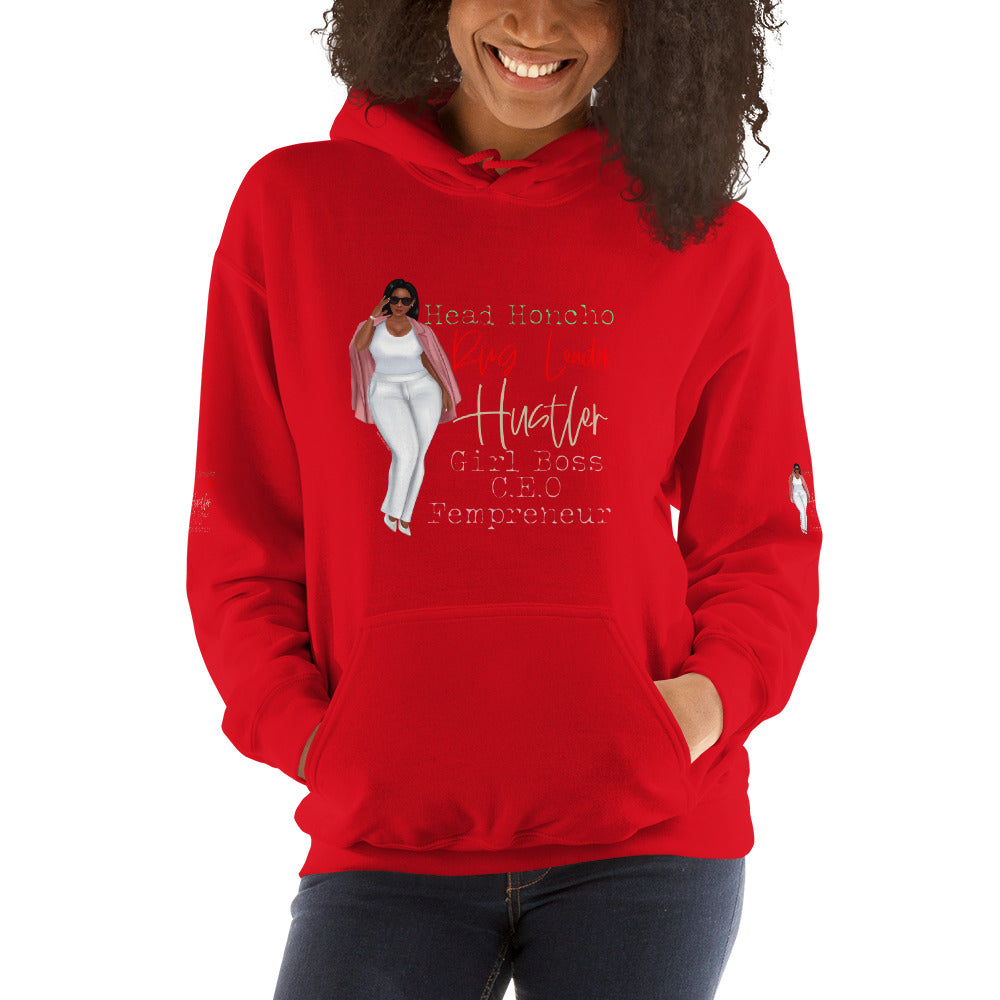 Boss Lady Status Hoodie - Fearless Confidence Coufeax™