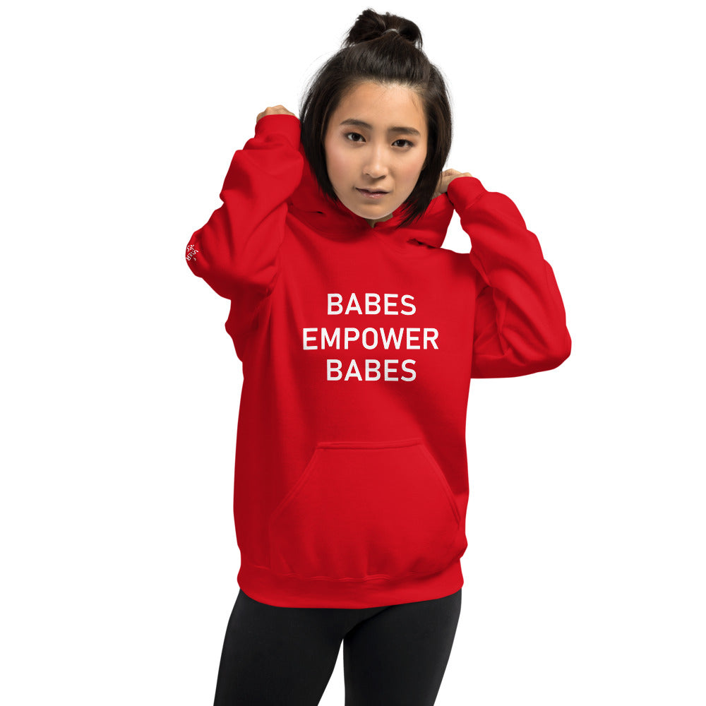 Babes Empower Babes  Hoodie - Fearless Confidence Coufeax™