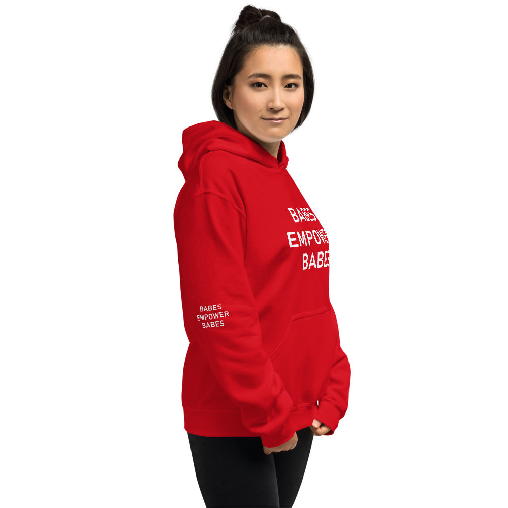 Babes Empower Babes  Hoodie - Fearless Confidence Coufeax™