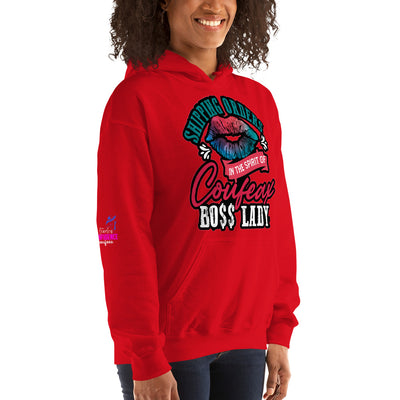 SHIPPING ORDERS IN THE SPIRIT OF THE COUFEAX BOSS LADY Hoodie - Fearless Confidence Coufeax™