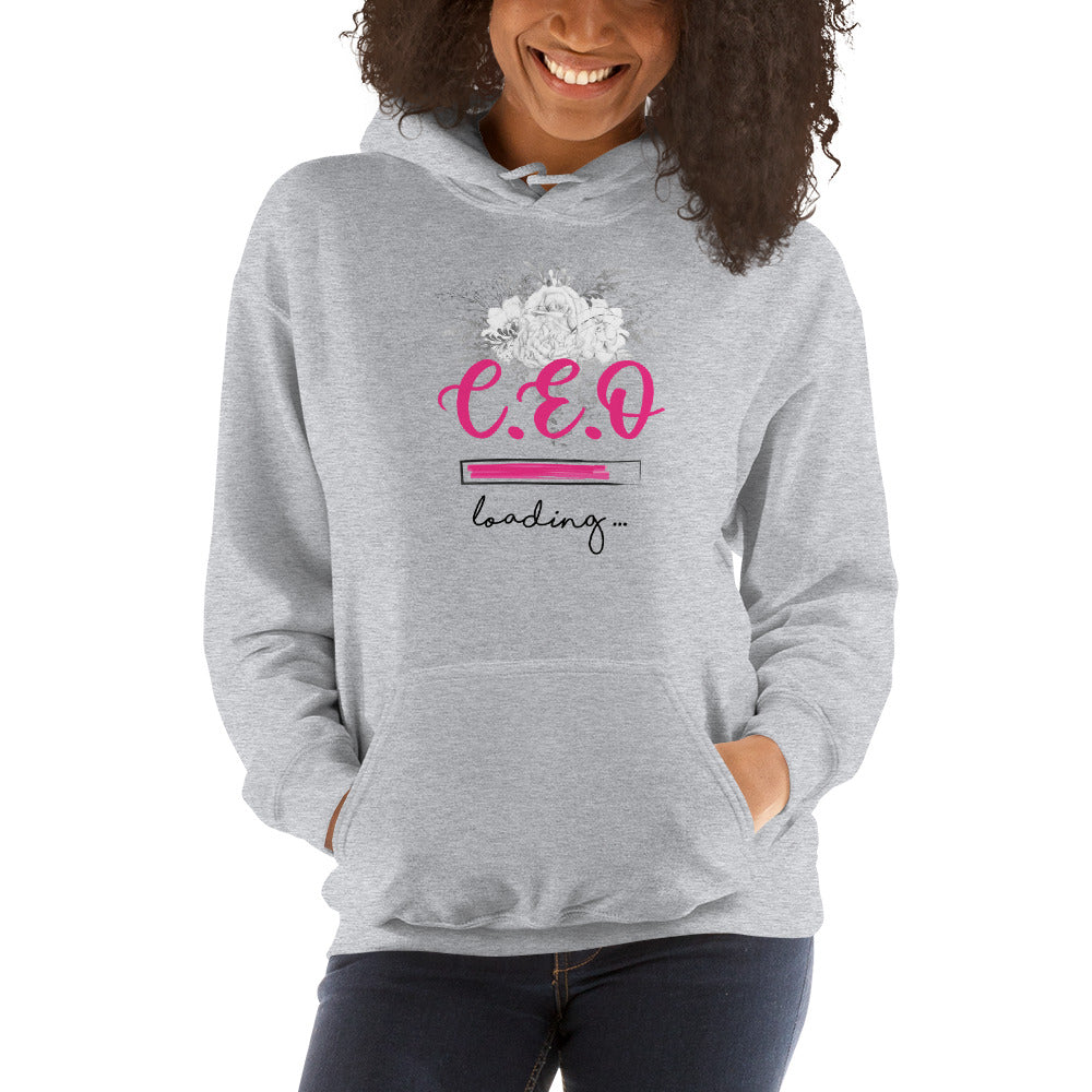 CEO LOADING Hoodie - Fearless Confidence Coufeax™