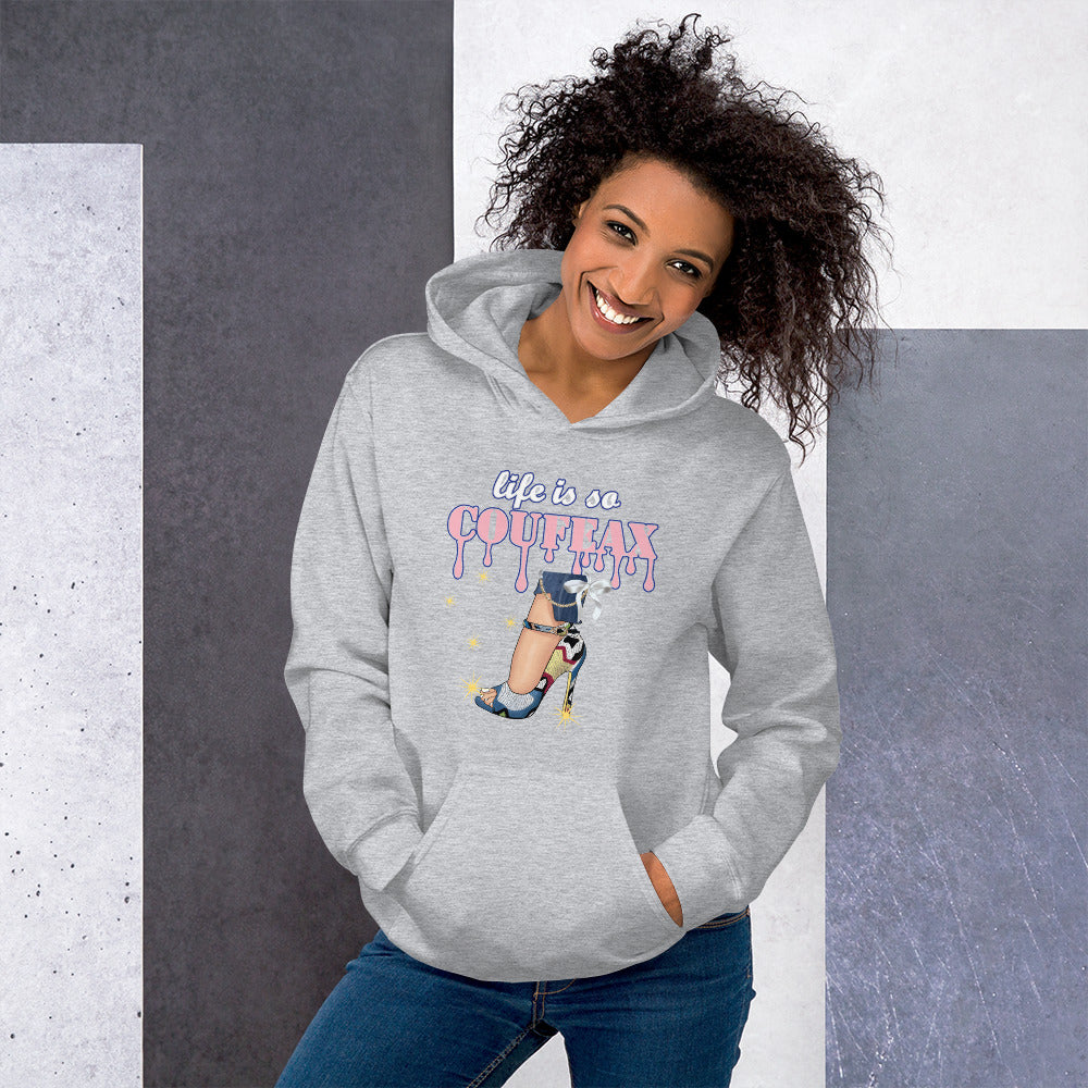 LIFE IS SO COUFEAX Hoodie - Fearless Confidence Coufeax™