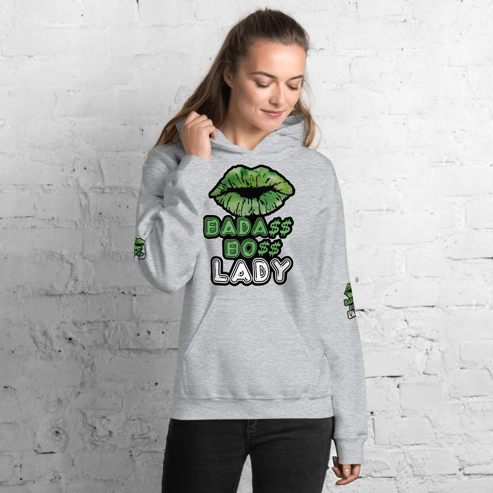 BADA$$ BO$$ LADY Hoodie - Fearless Confidence Coufeax™