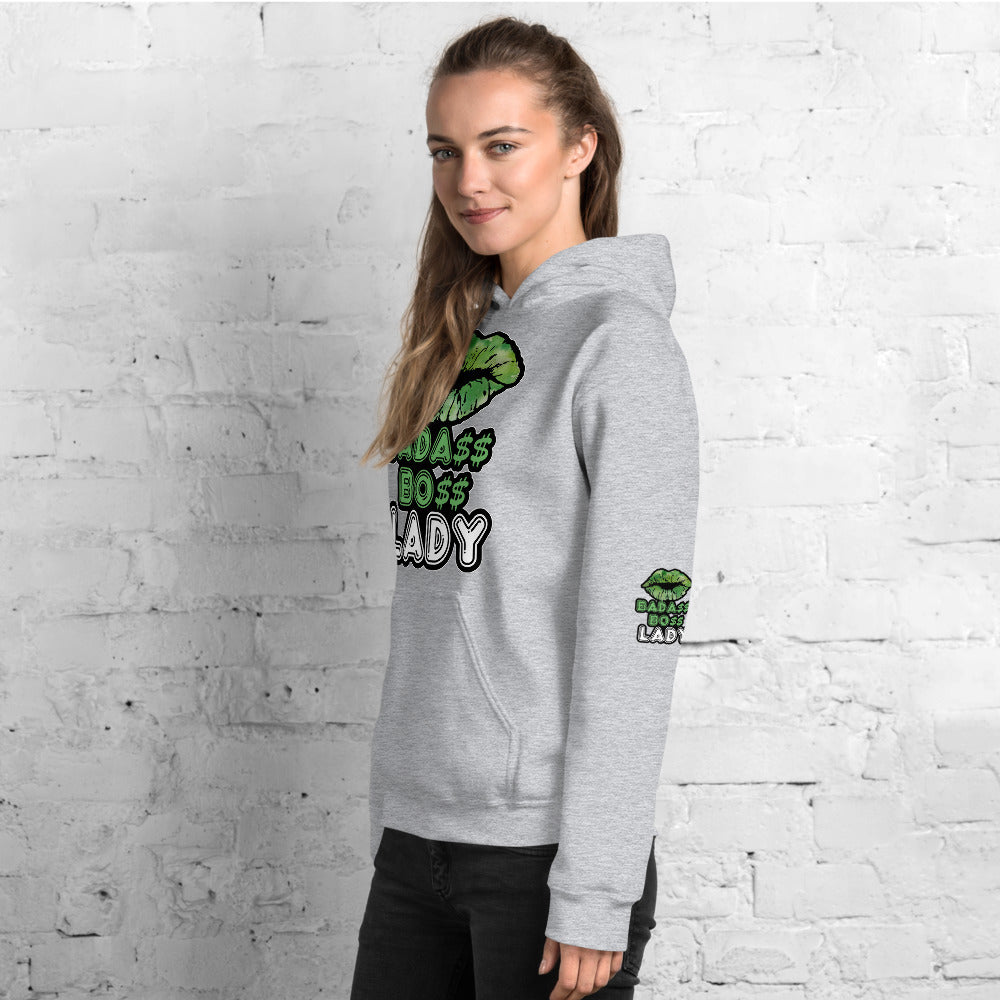 BADA$$ BO$$ LADY Hoodie - Fearless Confidence Coufeax™