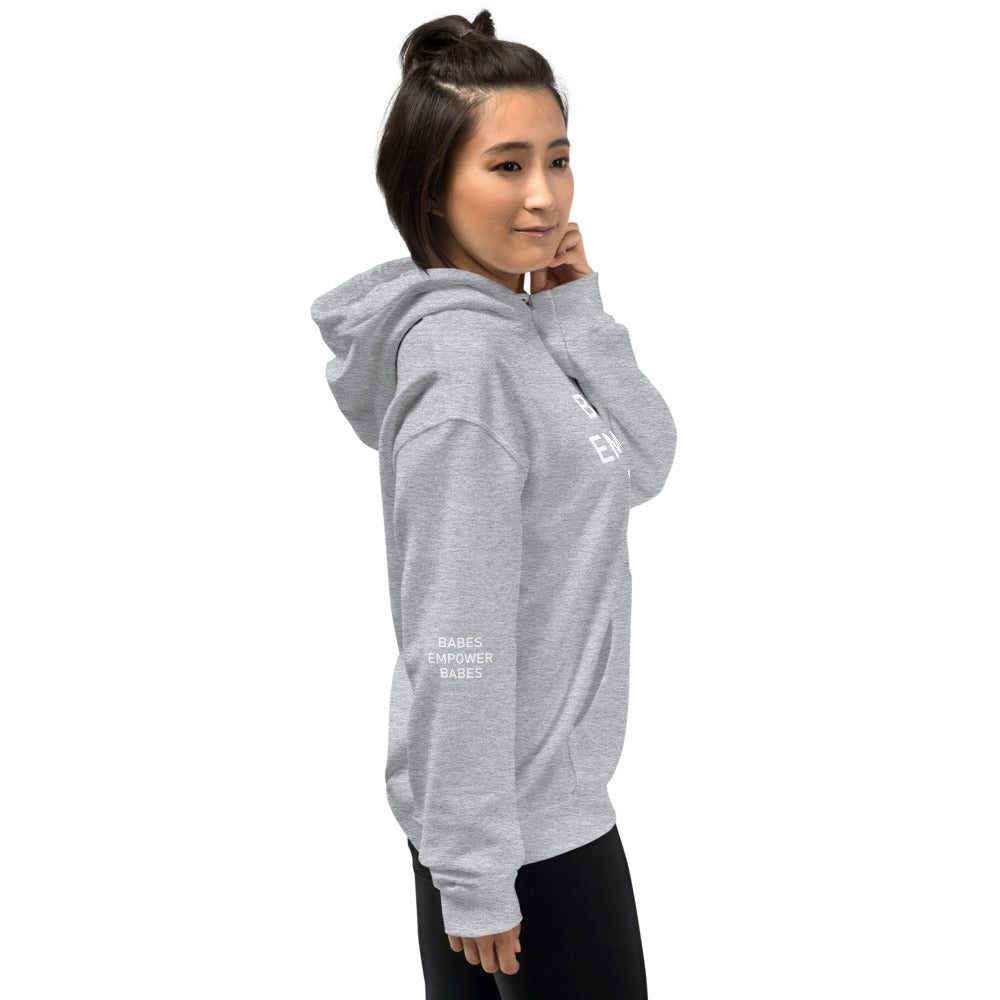 Babes Empower Babes  Hoodie - Fearless Confidence Coufeax™