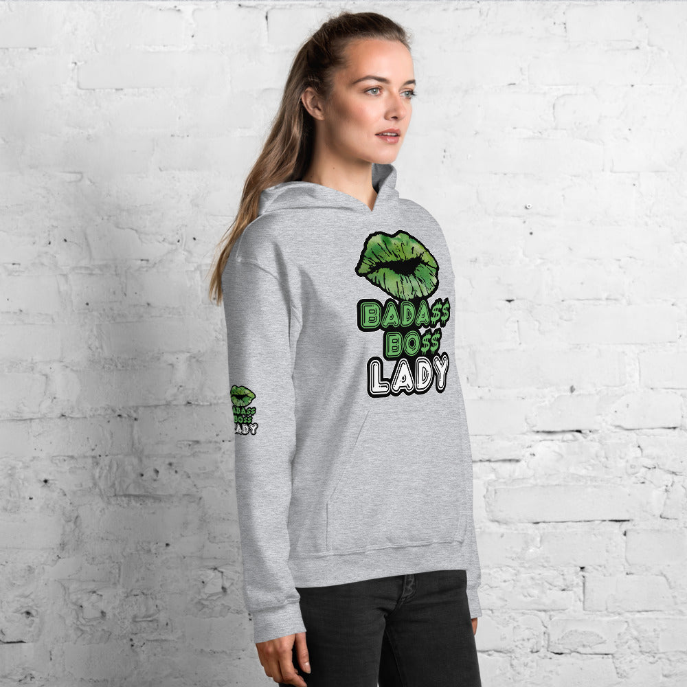 BADA$$ BO$$ LADY Hoodie - Fearless Confidence Coufeax™