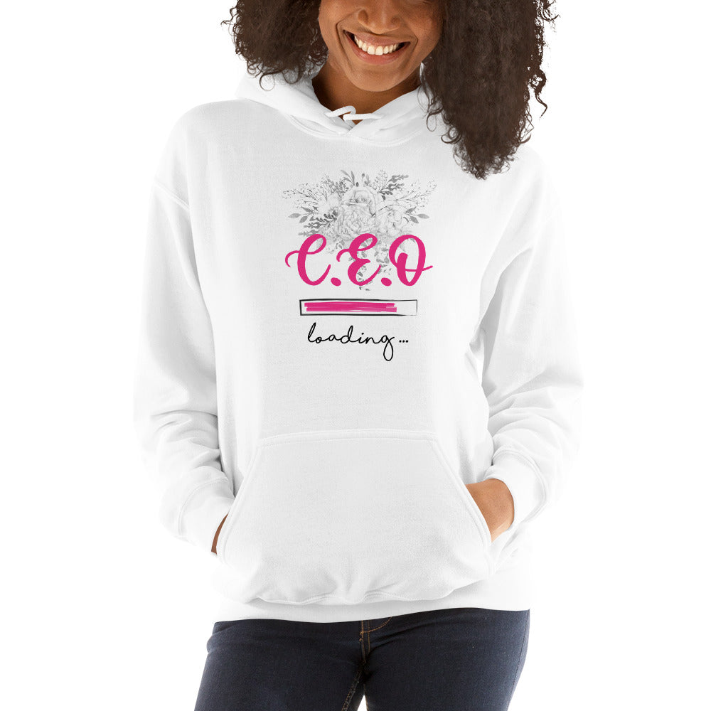 CEO LOADING Hoodie - Fearless Confidence Coufeax™