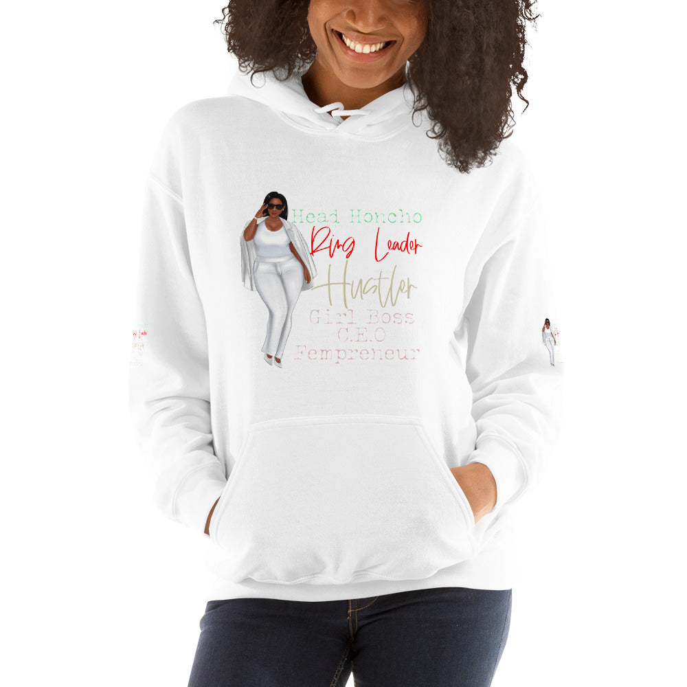 Boss Lady Status Hoodie - Fearless Confidence Coufeax™