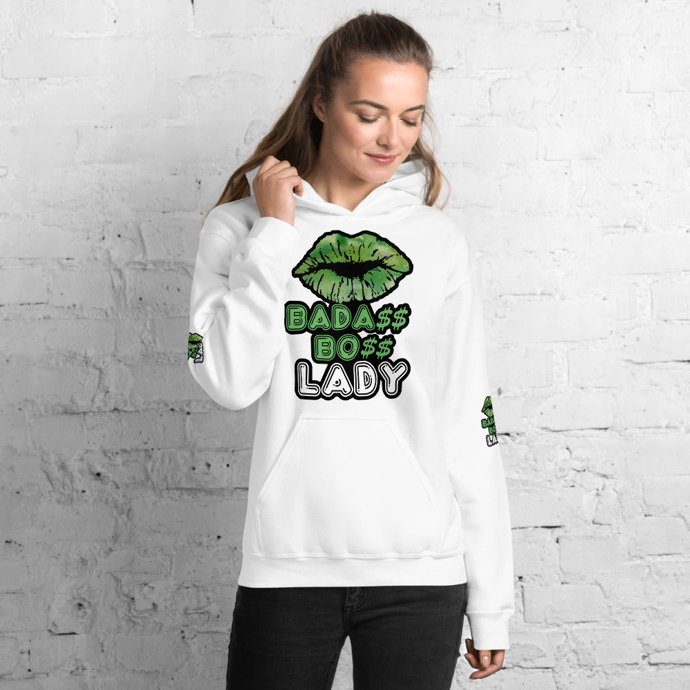 BADA$$ BO$$ LADY Hoodie - Fearless Confidence Coufeax™