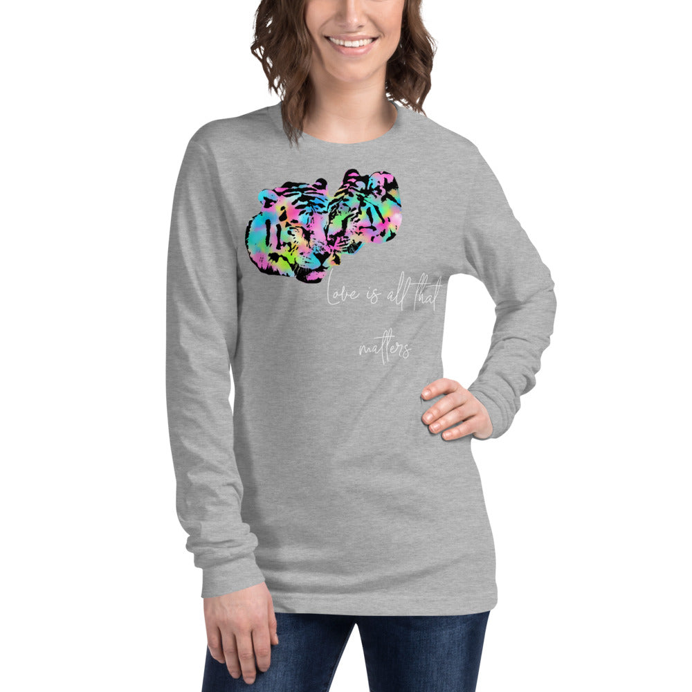 Love is All that Matters Long Sleeve Tee - Fearless Confidence Coufeax™