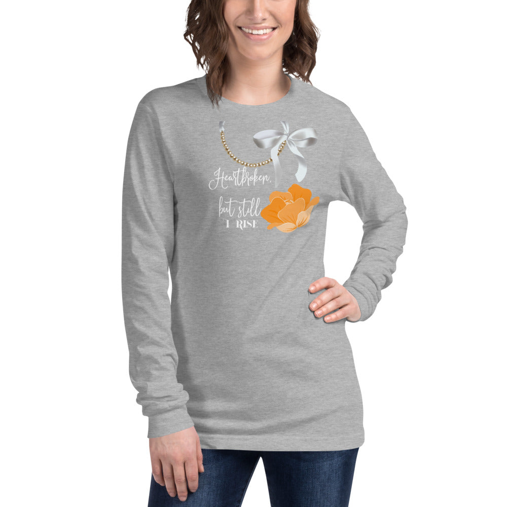 Necklace Long Sleeve Tee - Fearless Confidence Coufeax™