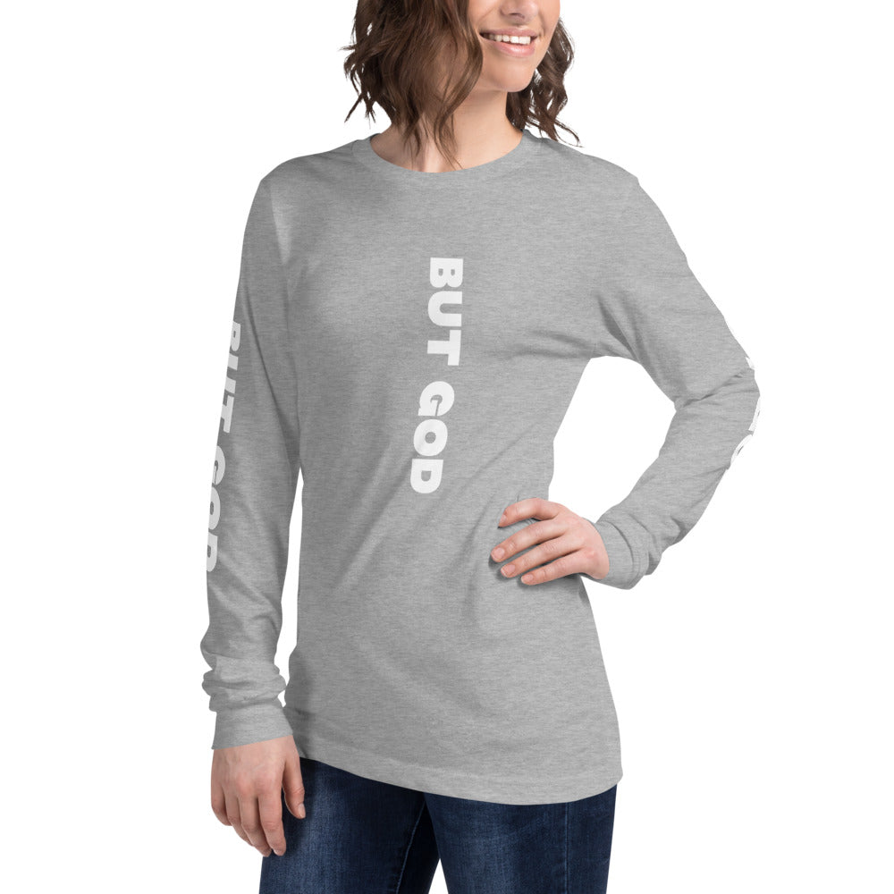 But God Long Sleeve Tee - Fearless Confidence Coufeax™