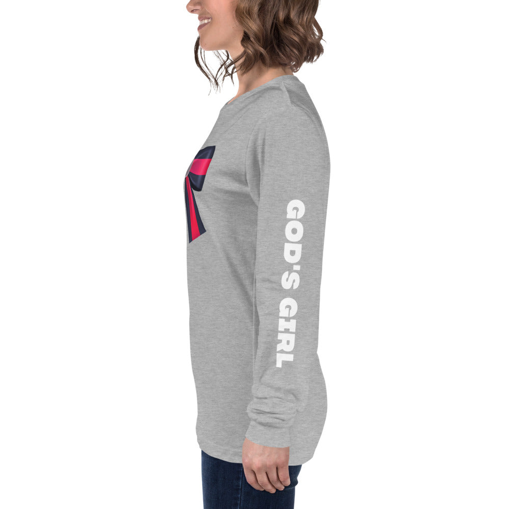 GOD'S GIRL Long Sleeve Tee - Fearless Confidence Coufeax™