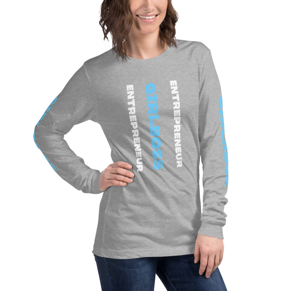 GIRLBOSS Entrepreneur Long Sleeve Tee - Fearless Confidence Coufeax™