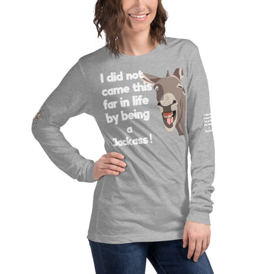 Funny Caicos Donkey Long Sleeve Tee - Fearless Confidence Coufeax™