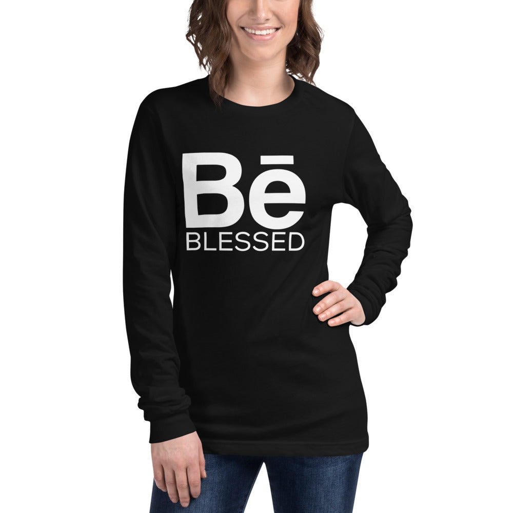 Be Blessed Long Sleeve Tee - Fearless Confidence Coufeax™