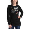 Pearl Necklace Long Sleeve Tee - Fearless Confidence Coufeax™