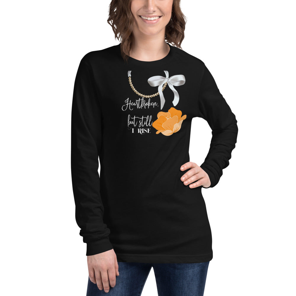 Necklace Long Sleeve Tee - Fearless Confidence Coufeax™