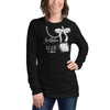 Pearl Necklace  Long Sleeve Tee - Fearless Confidence Coufeax™