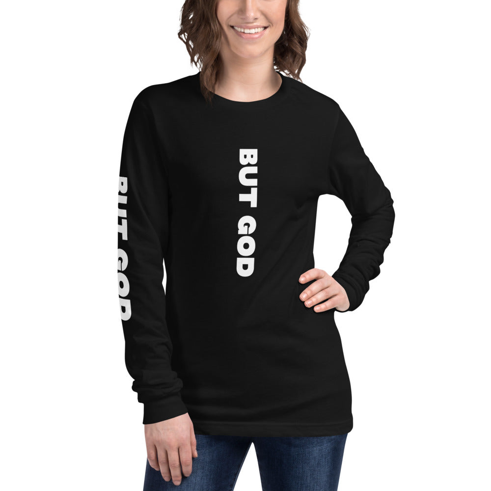 But God Long Sleeve Tee - Fearless Confidence Coufeax™