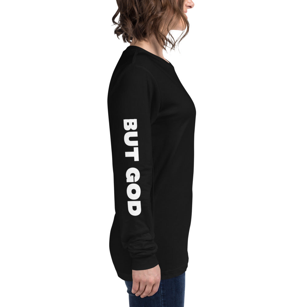 But God Long Sleeve Tee - Fearless Confidence Coufeax™