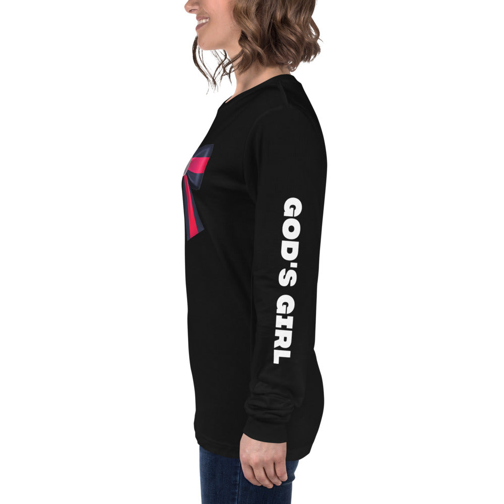 GOD'S GIRL Long Sleeve Tee - Fearless Confidence Coufeax™