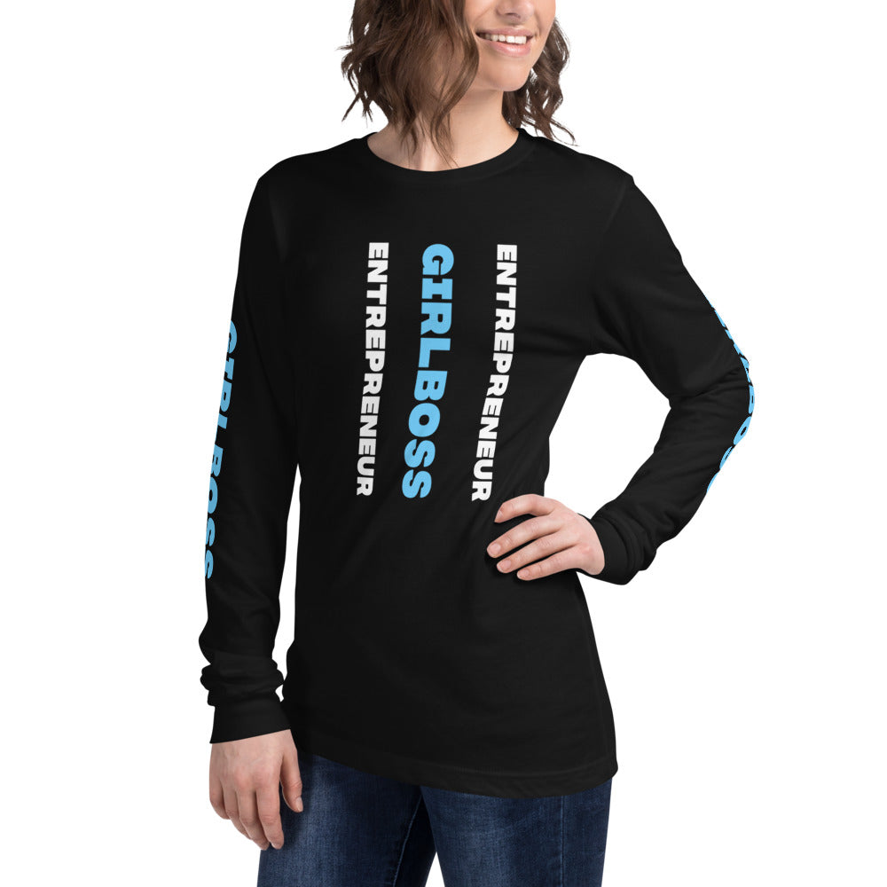 GIRLBOSS Entrepreneur Long Sleeve Tee - Fearless Confidence Coufeax™