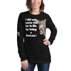 Funny Caicos Donkey Long Sleeve Tee - Fearless Confidence Coufeax™