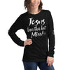 Jesus Loves This Hot Mess Long Sleeve Tee - Fearless Confidence Coufeax™
