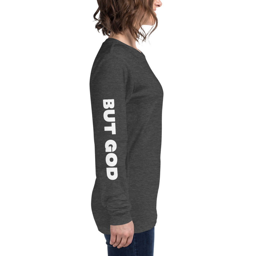 But God Long Sleeve Tee - Fearless Confidence Coufeax™