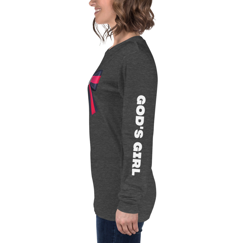 GOD'S GIRL Long Sleeve Tee - Fearless Confidence Coufeax™