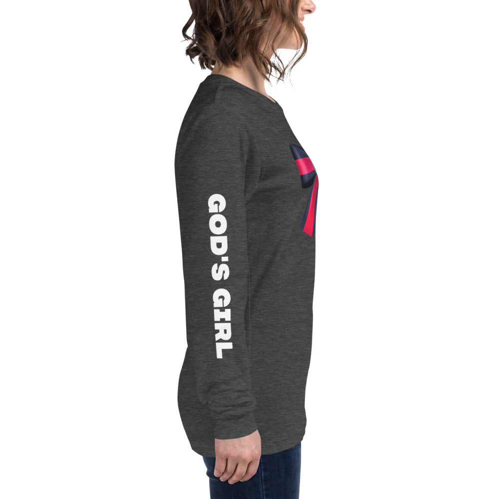 GOD'S GIRL Long Sleeve Tee - Fearless Confidence Coufeax™