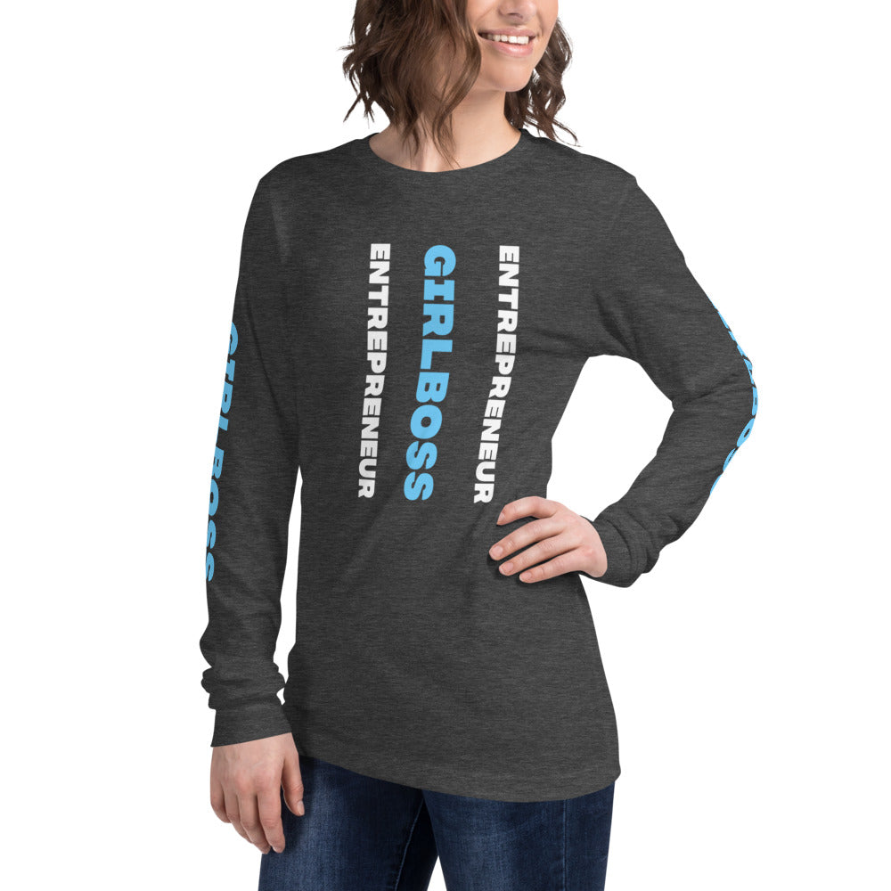 GIRLBOSS Entrepreneur Long Sleeve Tee - Fearless Confidence Coufeax™