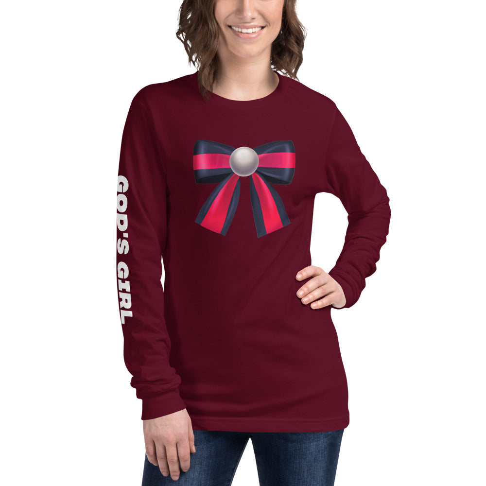 GOD'S GIRL Long Sleeve Tee - Fearless Confidence Coufeax™