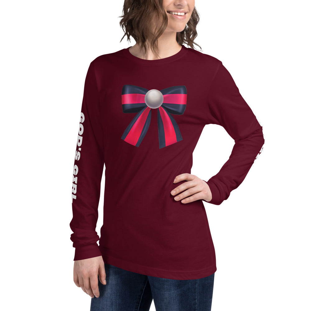 GOD'S GIRL Long Sleeve Tee - Fearless Confidence Coufeax™