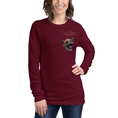 Dog Lives Matter Long Sleeve Tee - Fearless Confidence Coufeax™