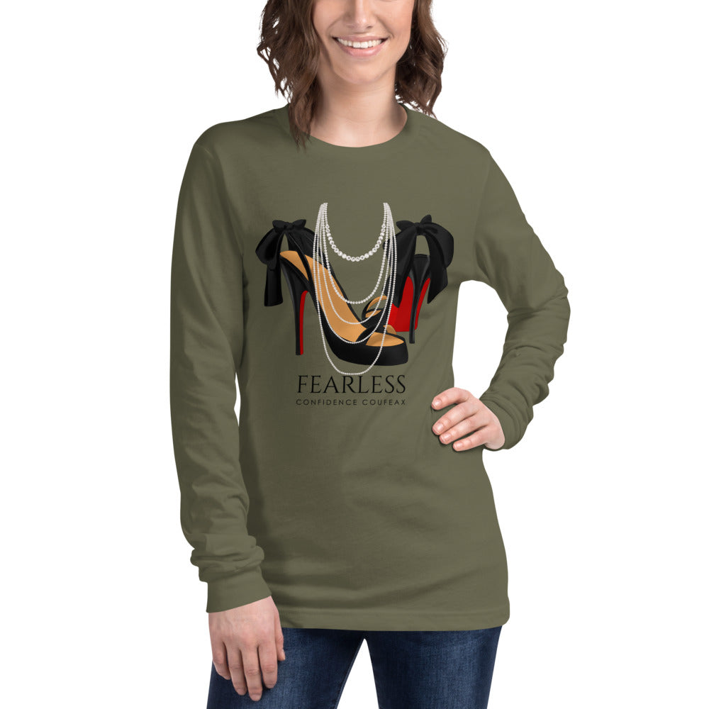 FEARLESS CONFIDENCE COUFEAX Long Sleeve Tee - Fearless Confidence Coufeax™