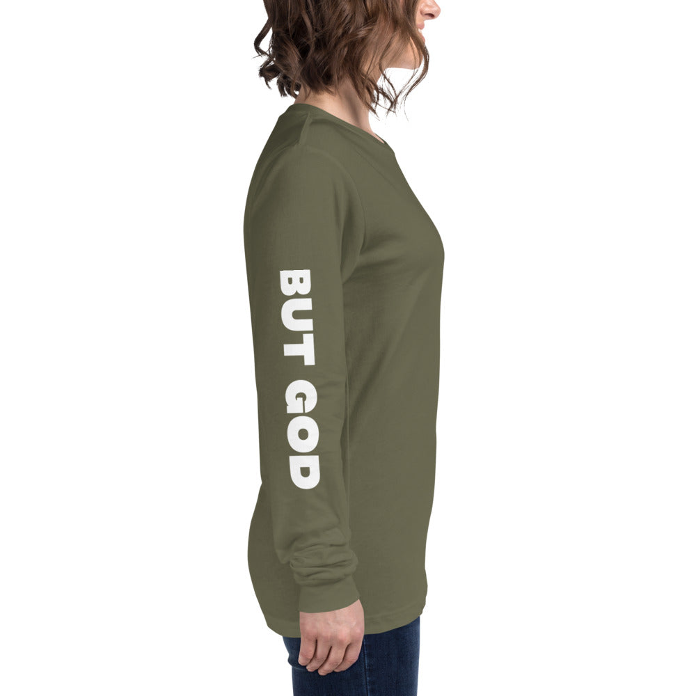 But God Long Sleeve Tee - Fearless Confidence Coufeax™